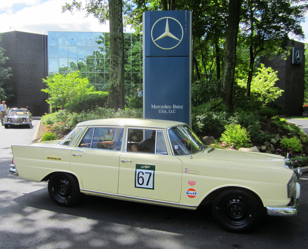 1967 Mercedes 230S at 2013 June Jamboree in Montvale, NJ