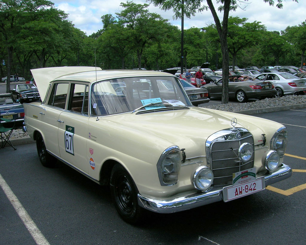 1967 Mercedes 230S at 2013 June Jamboree in Montvale, NJ