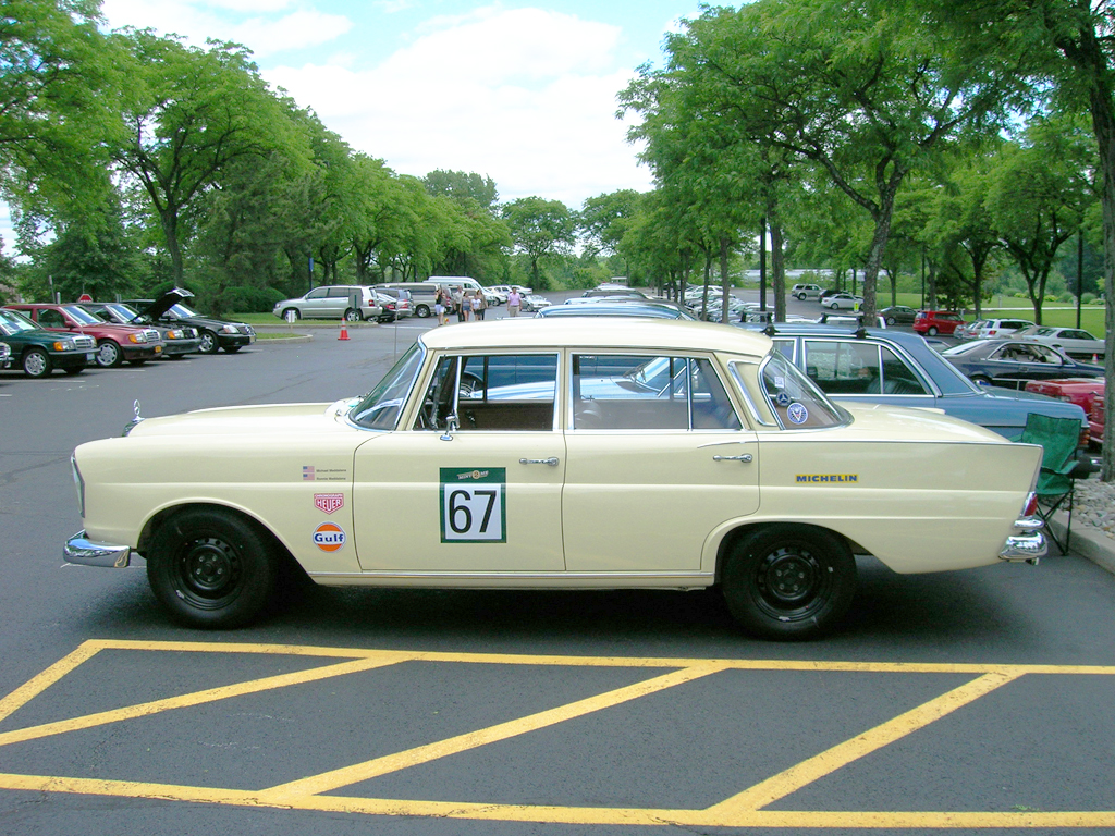 1967 Mercedes 230S at 2013 June Jamboree in Montvale, NJ