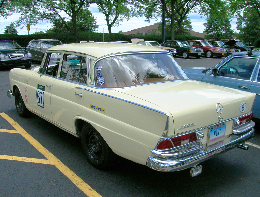 1967 Mercedes 230S at 2013 June Jamboree in Montvale, NJ