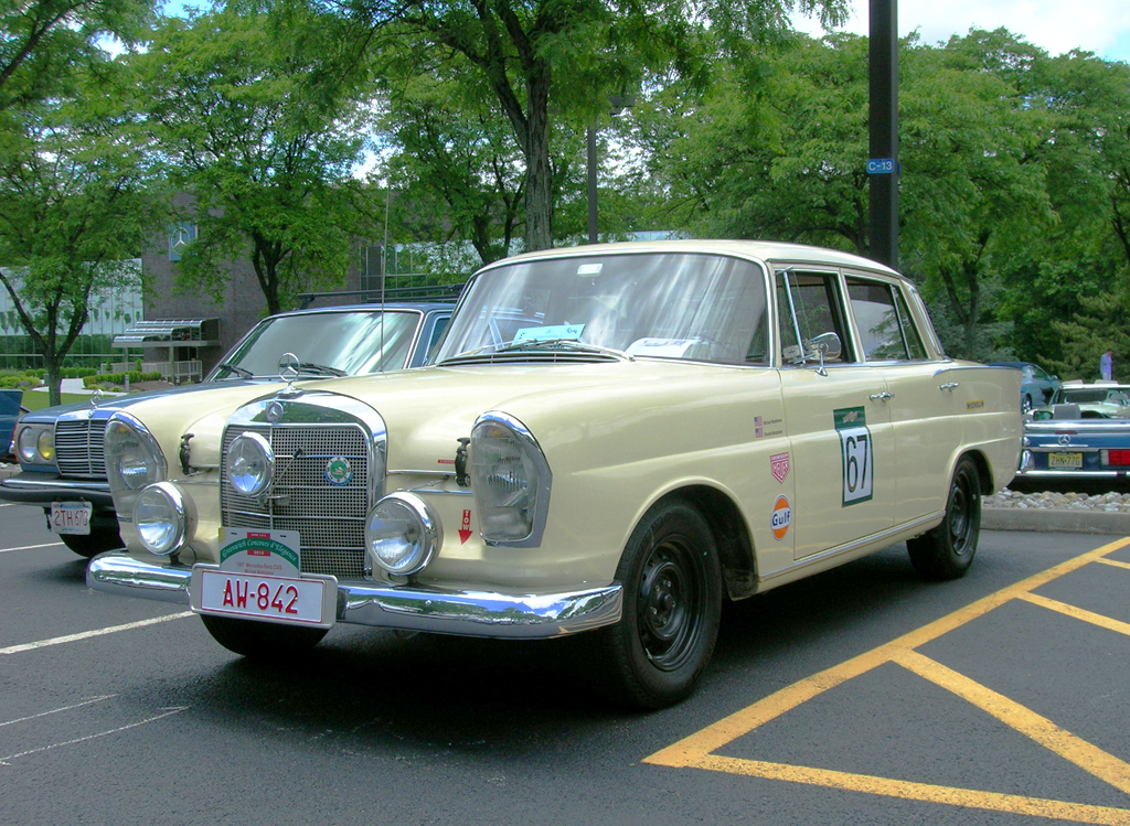 1967 Mercedes 230S at 2013 June Jamboree in Montvale, NJ