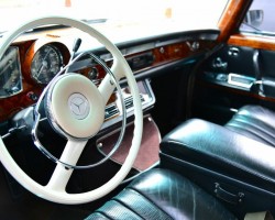 1967 Mercedes 600 steering wheel