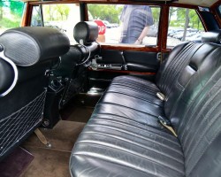 1967 Mercedes 600 rear seat