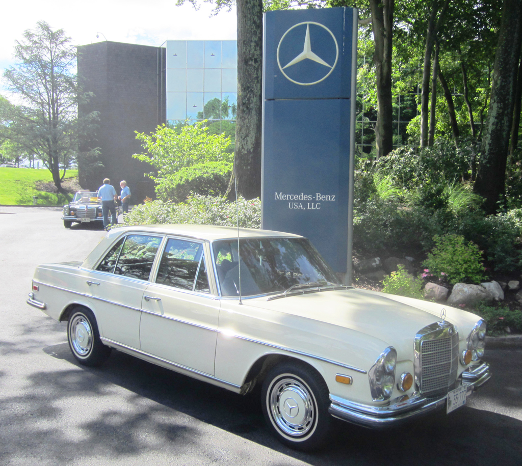 1970 Mercedes 280SE at the 2013 June Jamboree in Montvale, NJ