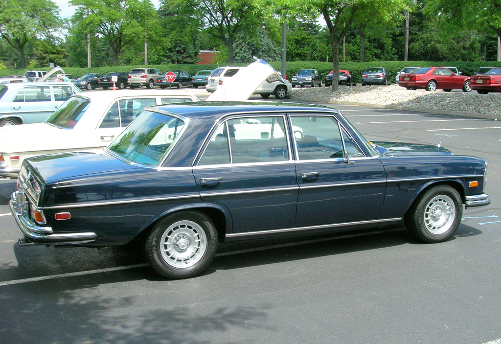 1972 Mercedes 280SE at the 2013 June Jamboree in Montvale, NJ