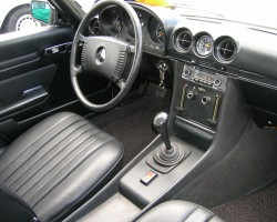 1973 mercedes 350sl 4-speed manual