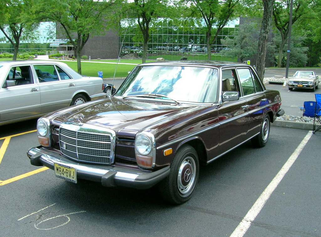 1974 Mercedes 240D at the 2013 June Jamboree in Montvale, NJ