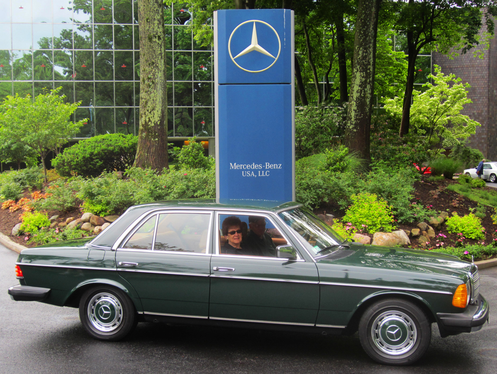 1978 Mercedes 230 at the 2013 June Jamboree in Montvale, NJ