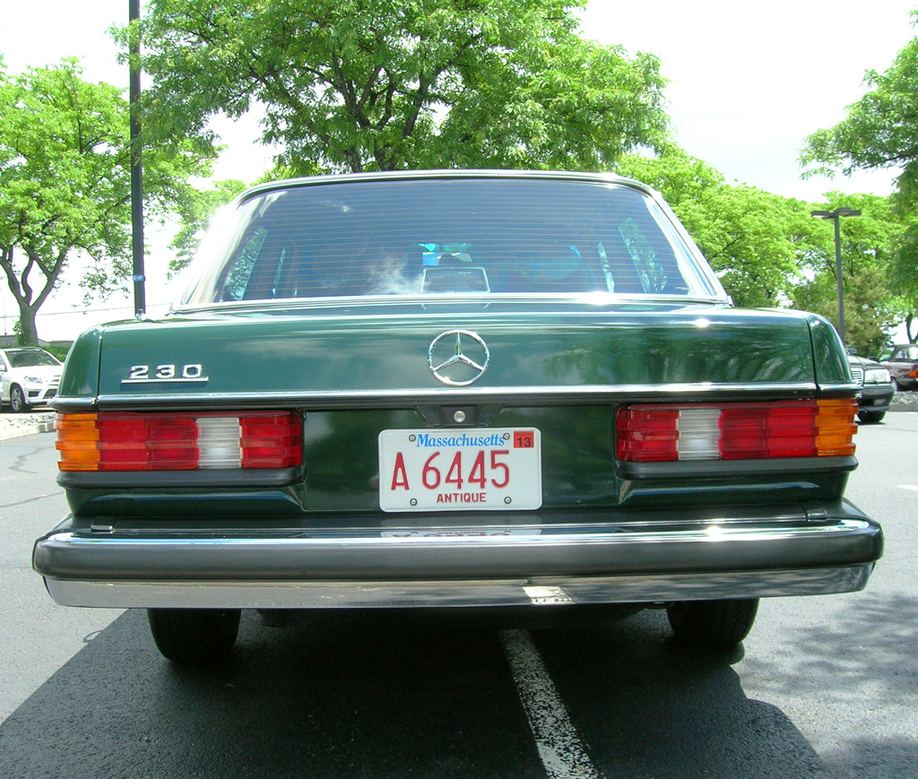 1978 Mercedes 230 at the 2013 June Jamboree in Montvale, NJ