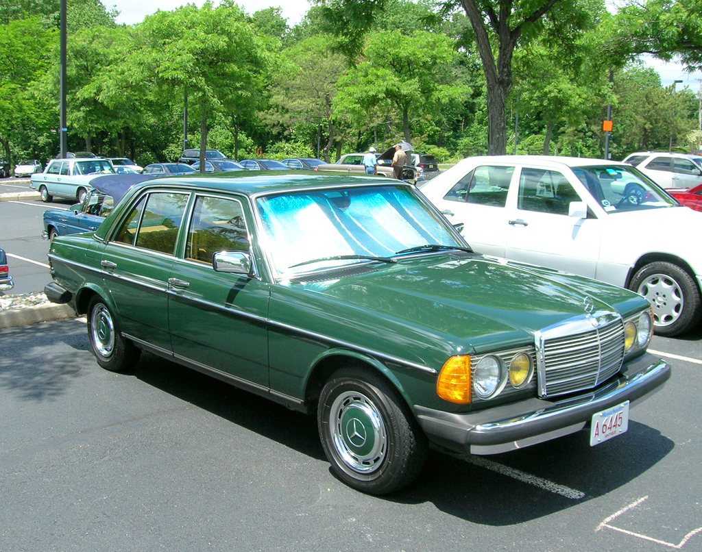 1978 Mercedes 230 at the 2013 June Jamboree in Montvale, NJ