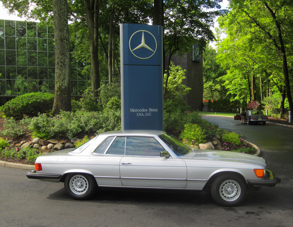 1980 Mercedes 450SLC at the 2013 June Jamboree in Montvale, NJ