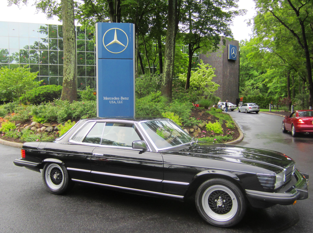 1980 Mercedes 450SLC at the 2013 June Jamboree in Montvale, NJ