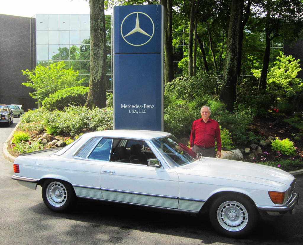 1980 Mercedes 500SLC at the 2013 June Jamboree in Montvale, NJ