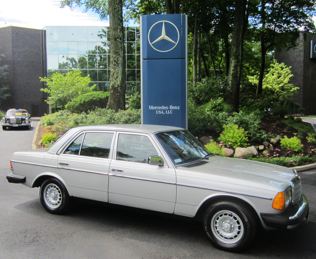 1981 Mercedes 300D at the 2013 June Jamboree in Montvale, NJ