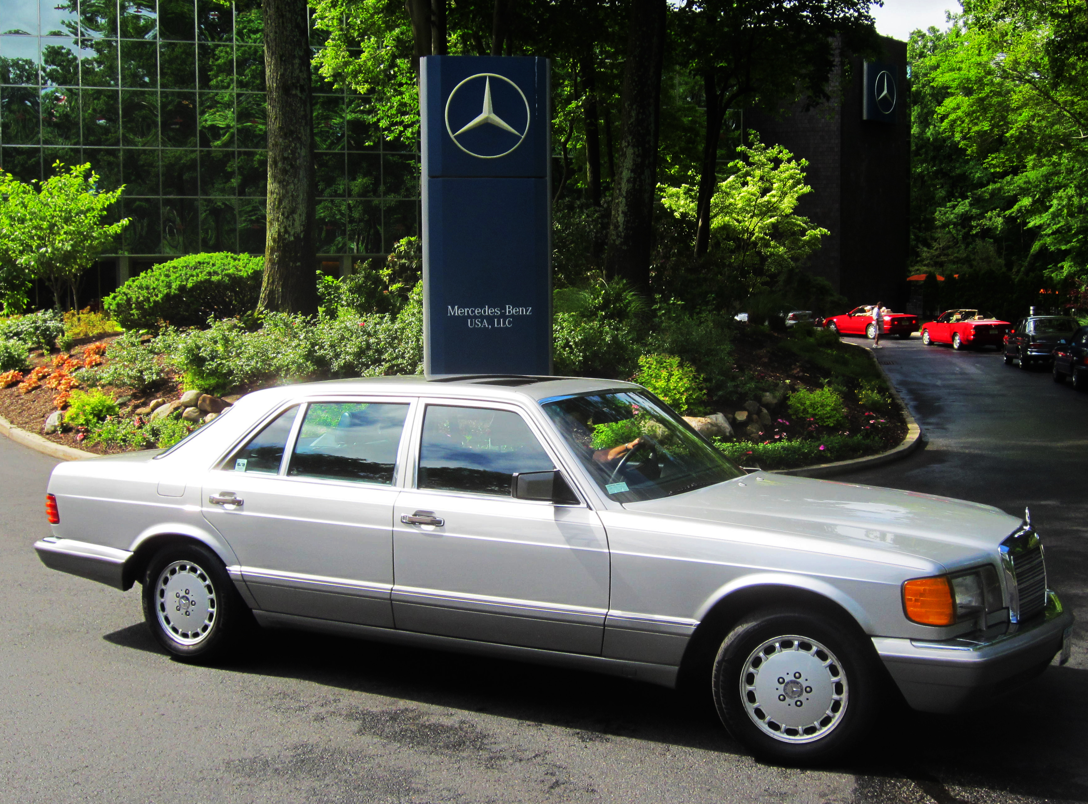 1987 Mercedes 300SDL  at the 2013 Mercedes June Jamboree car show