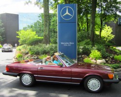 1987 Mercedes 560SL bob walther