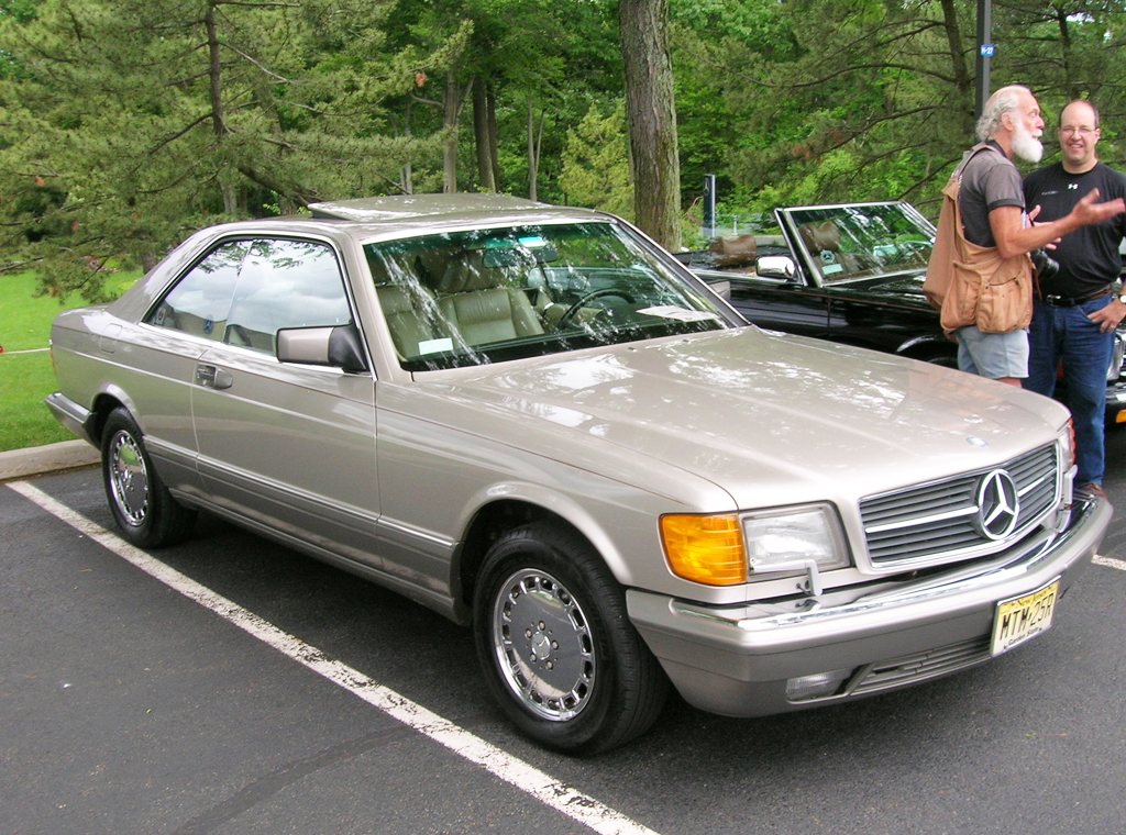 1990 Mercedes 560SEC at the 2013 Mercedes June Jamboree car show