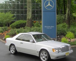 white 1993 mercedes 300ce