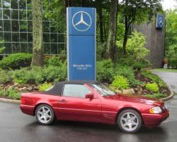 1997 mercedes sl500 anniversary