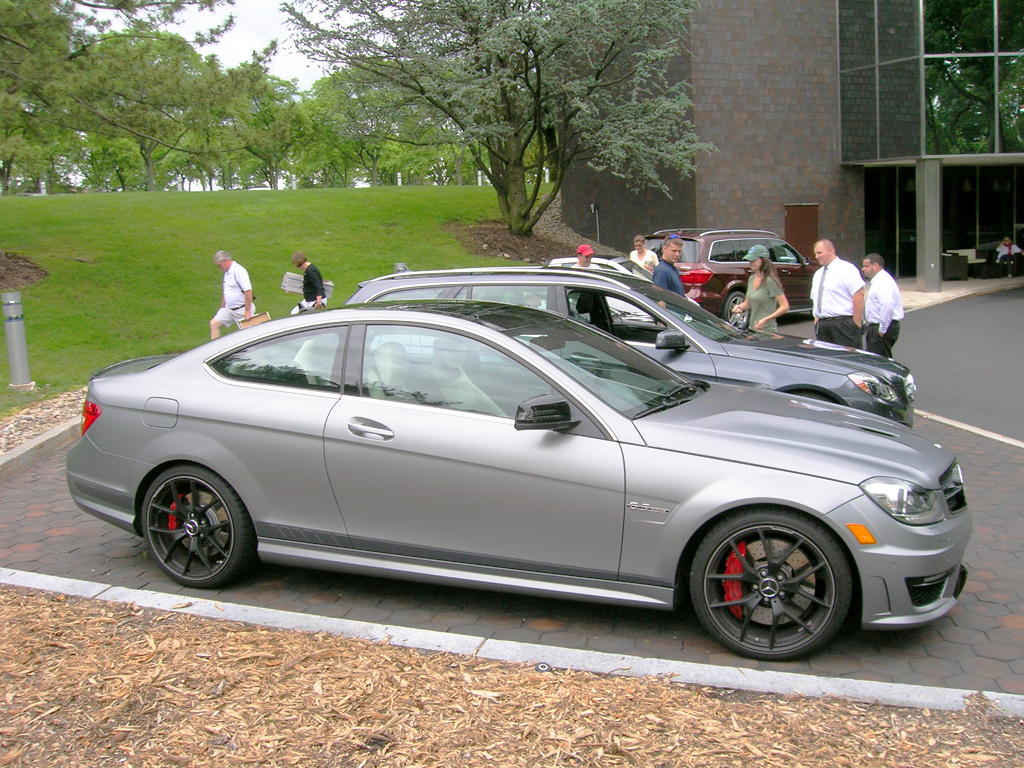 2013 Mercedes C63 AMG at the 2013 Mercedes June Jamboree car show