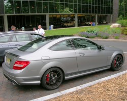 2013 Mercedes C63 coupe