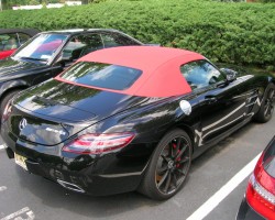 2014 Mercedes SLS convertible