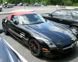 2014 Mercedes SLS convertible top