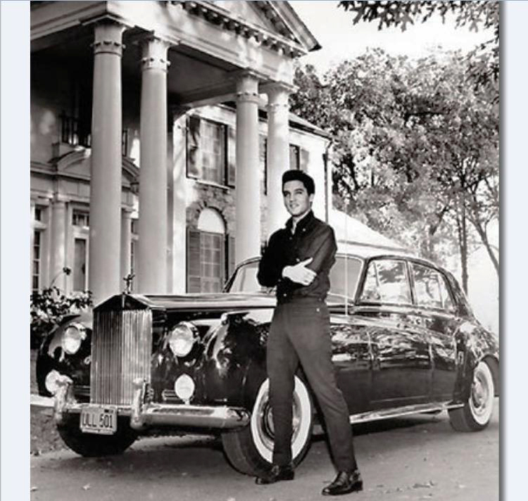 Elvis 1960 Rolls Royce