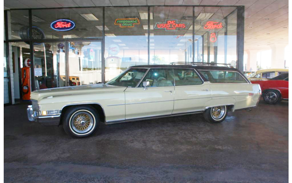 Elvis 1972 cadillac station wagon