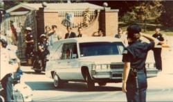 Elvis 1977 cadillac hearse