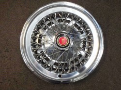 Ford Elite wire wheel cover