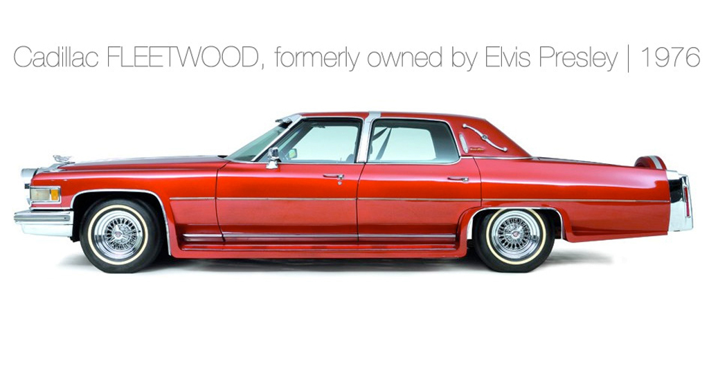 Elvis Presley's 1976 Cadillac Fleetwood