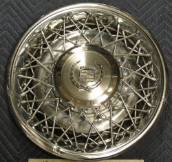 cadillac wire wheel cover