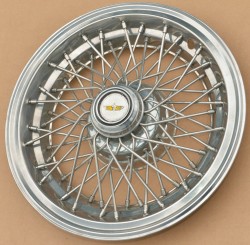 Chevrolet wire wheel cover