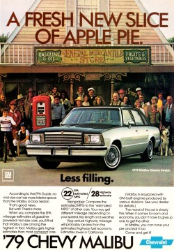 1979 chevrolet malibu ad