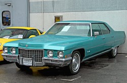 1971 cadillac finished roof