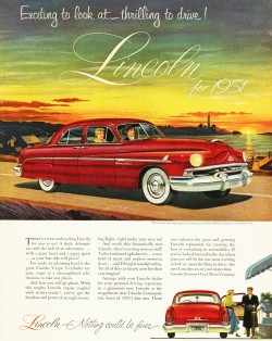 1949 lincoln ad