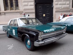 1965, plymouth, fury, new york city, police car