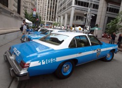 1976, pontiac, lemans, new york city, police car