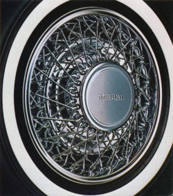 chrysler imperial wire wheel cover