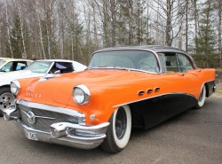 1956 Buick Special, 4 door coupe, 4-door coupe