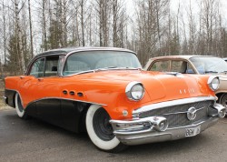 1956 buick special, 4 door coupe, 4-door coupe