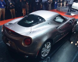 alfa romeo, 4c, new york auto show