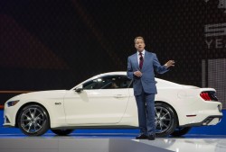 bill ford, 2015, mustang, introduction