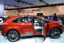 ford, edge, new york auto show