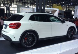 2014, mercedes, gla, new york auto show