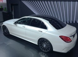 2015, mercedes, c class, new york auto show