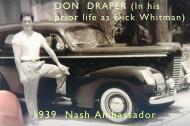 Don Draper, Mad Men, cars, 1939 Nash