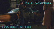 Mad Men, car, cars, pete campbell, 1966, buick, wildcat, sedan