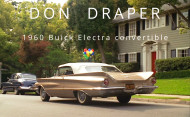 1960, Buick, Electra, convertible, Don Draper, Mad Men, cars